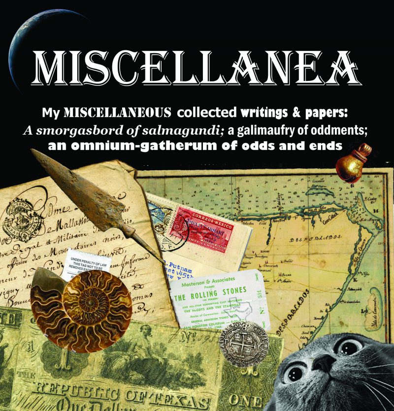 Miscellenea Blog by Ric Hajovsky