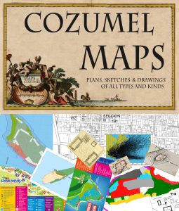 Varous maps of Cozumel