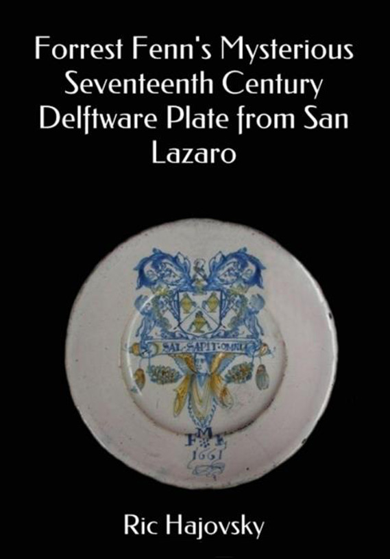Cover of Ric Hajovsky book Delftware plate from San Lazaro